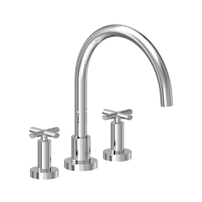 Deck mounted Roman bath faucet 3/4" valves