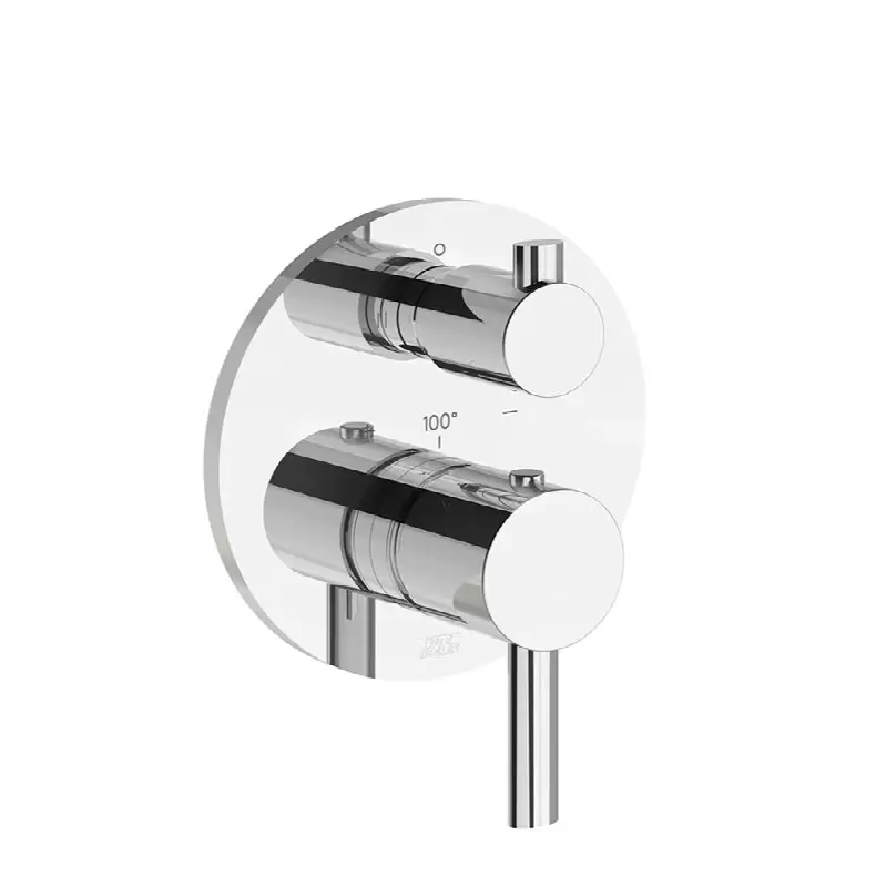 Thermostatic wall valve - Trim only