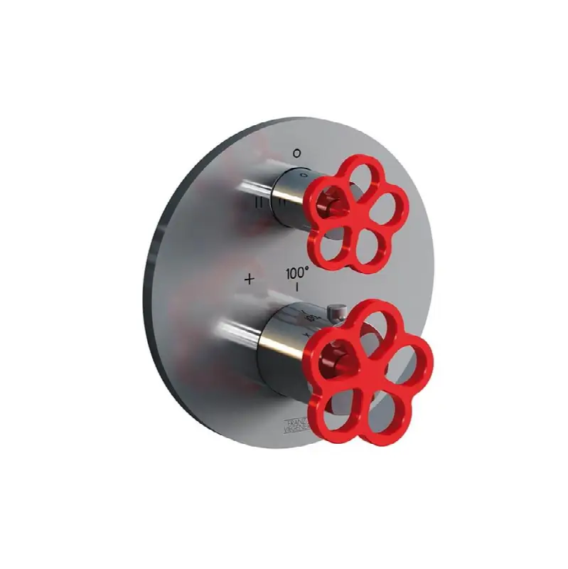 Thermostatic wall valve - trim only