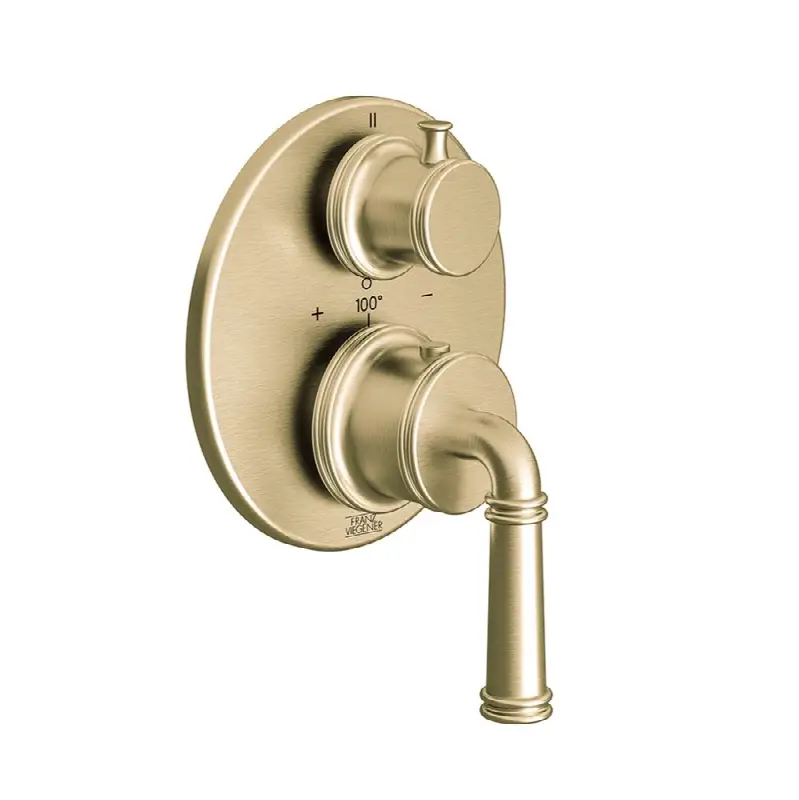 Thermostatic wall valve - trim only