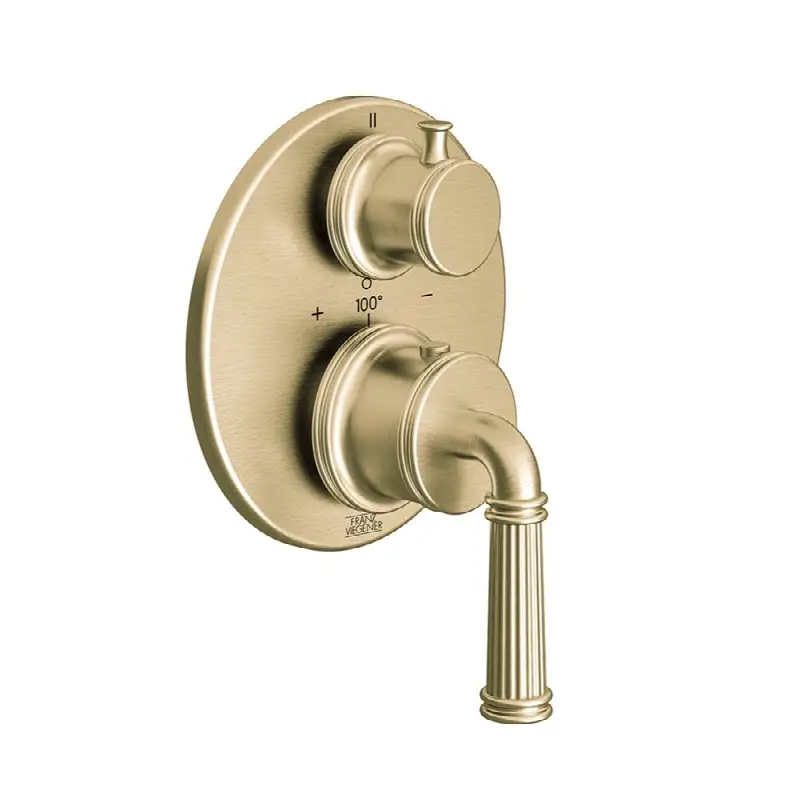 Thermostatic wall valve - trim only
