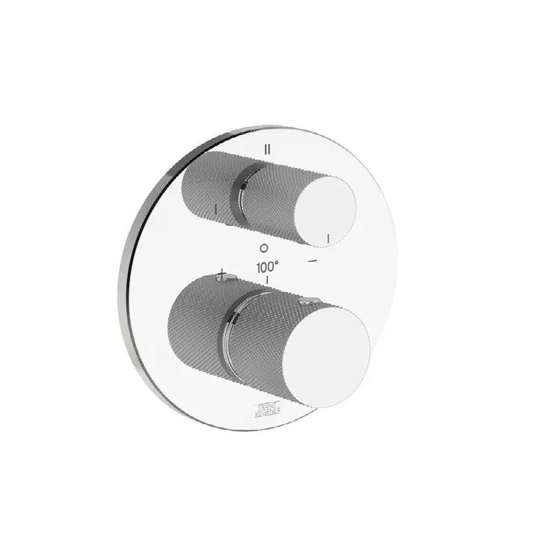 1 outlet thermostatic Knurling Handle valve trim only