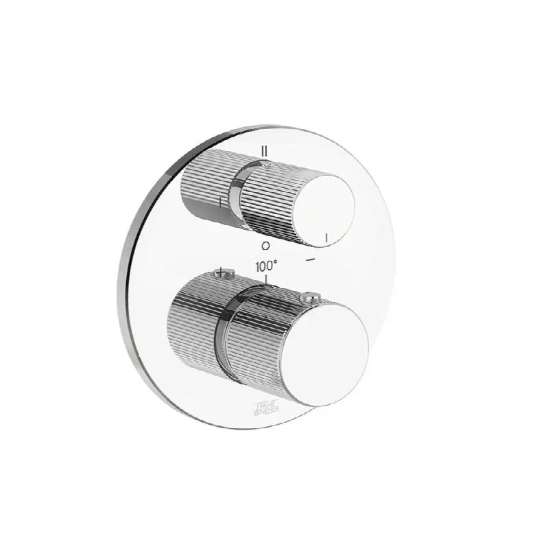 1 outlet thermostatic Vertical Handle valve trim only