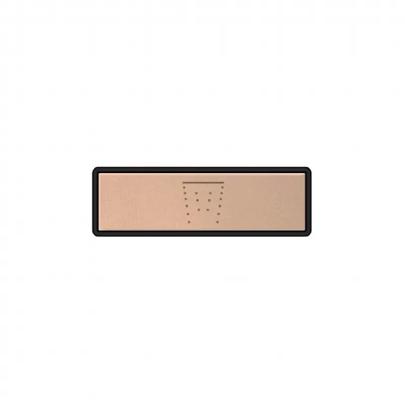 Push-botton plate with WATERFALL symbol. For Linear & Shelf Hi-Fi.