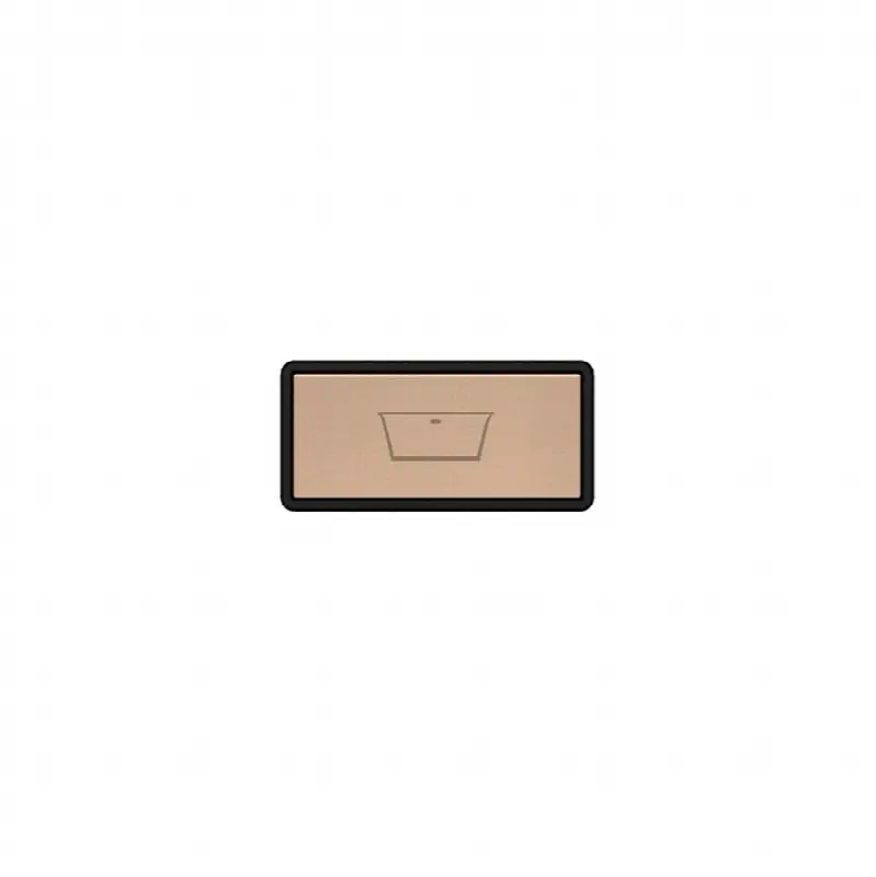Push-botton plate with BATHTUB symbol. For item 63006.