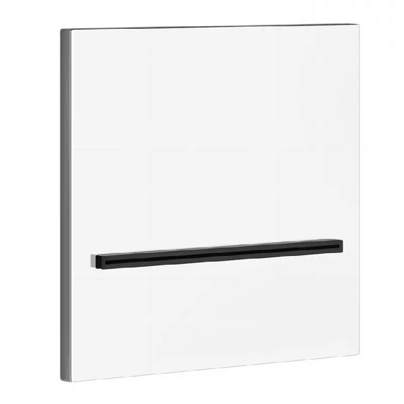 Wall-fixing cascade spout with separate control (not included).