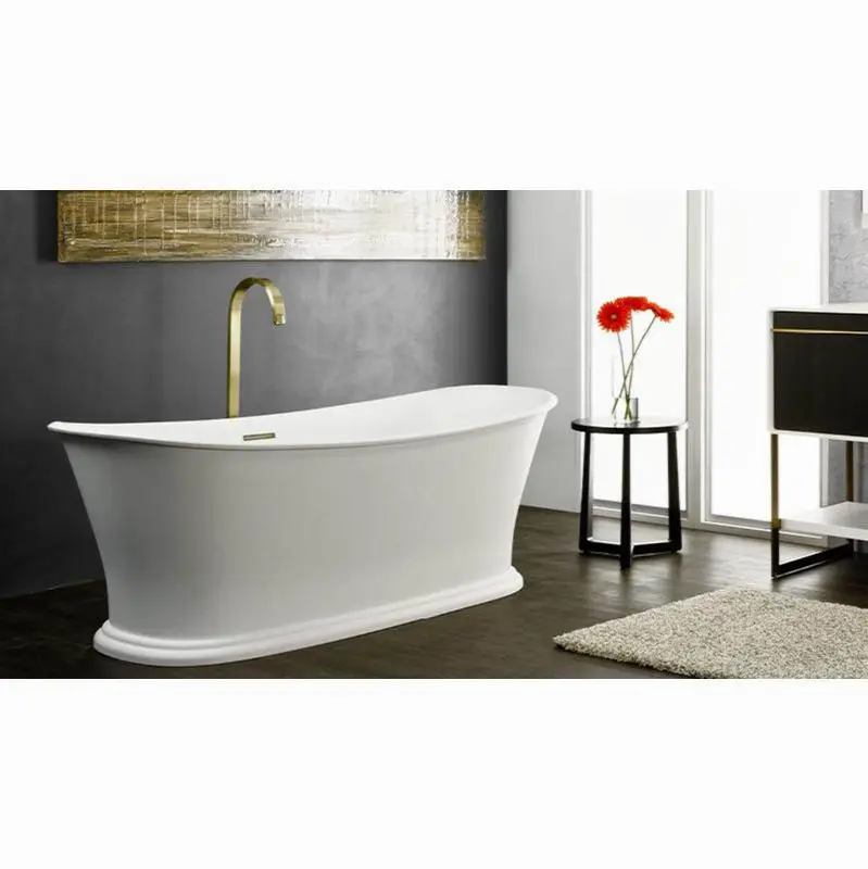 Cloud Base Bath 62 X 29 7/8 X 20 7/16 - Fs - Mb Drain & O/F - Copper Con