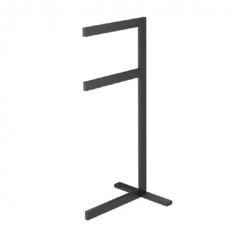 Freestanding towel rack