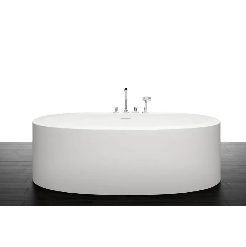 Ove Bath 72 X 36 X 22 - Fs - Built In Sb O/F & Drain - White