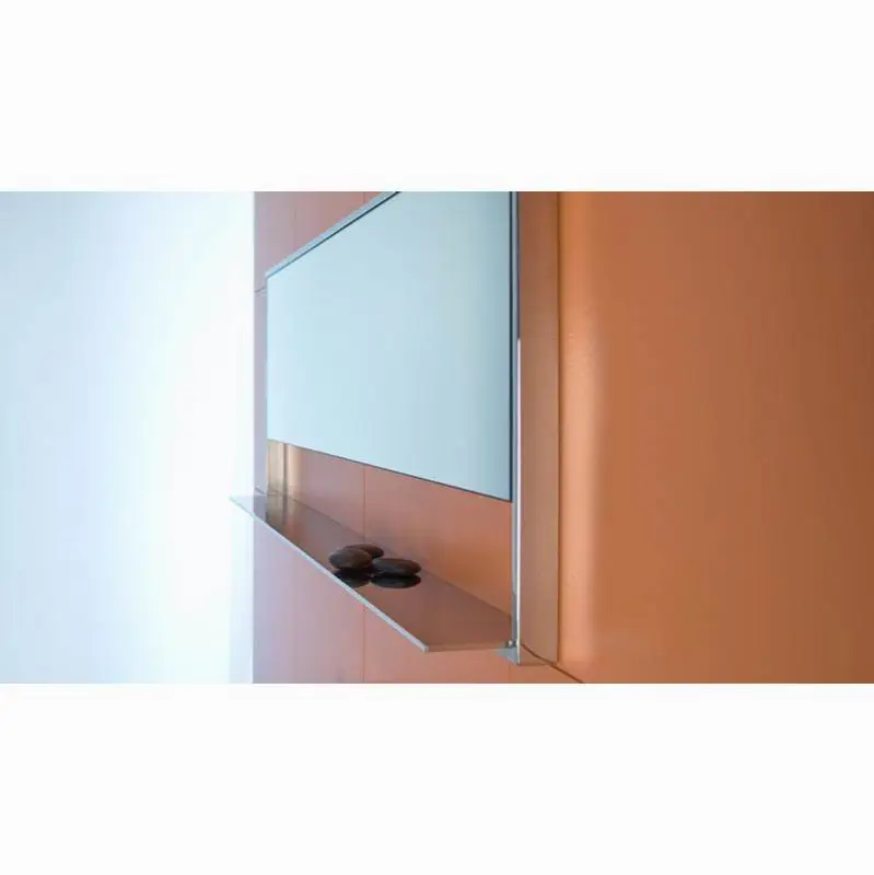 Mirror - "C" - 19 H X 46 W - Stainless Steel Mirror Finish