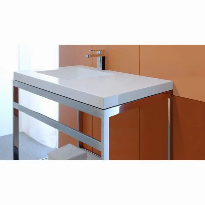 Furniture "C" - Console - 22 1/8 X 36 1/4 - Stainless Steel Mirror Finish