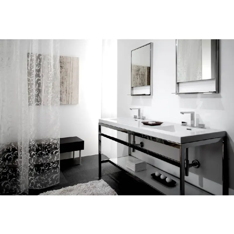 Furniture "C" - Console - 22 1/8 X 36 1/4 - Stainless Steel Matte Black Finish