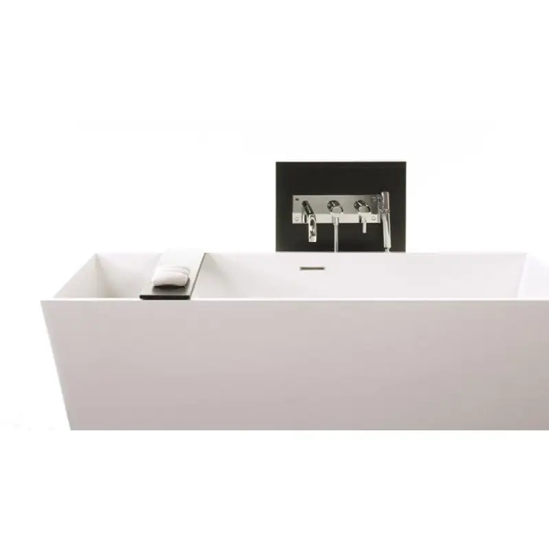 Column For Wall Mounted Faucets - 18 X 35 1/4 - Walnut Chocolate