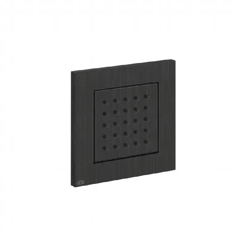 TRIM PARTS ONLY Square in-wall pivotable body spray