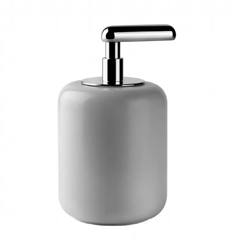 Standing soap dispenser holder, white