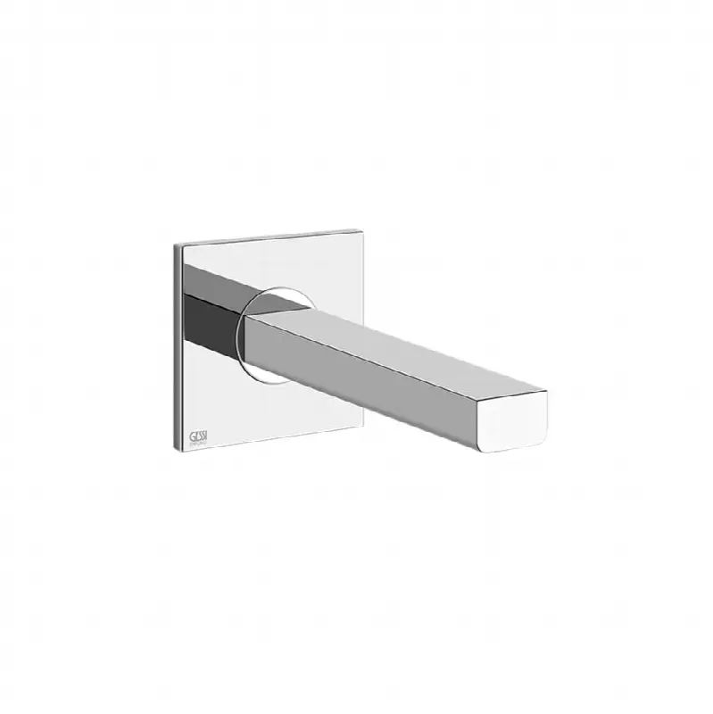 Wall-mounted bath spout
