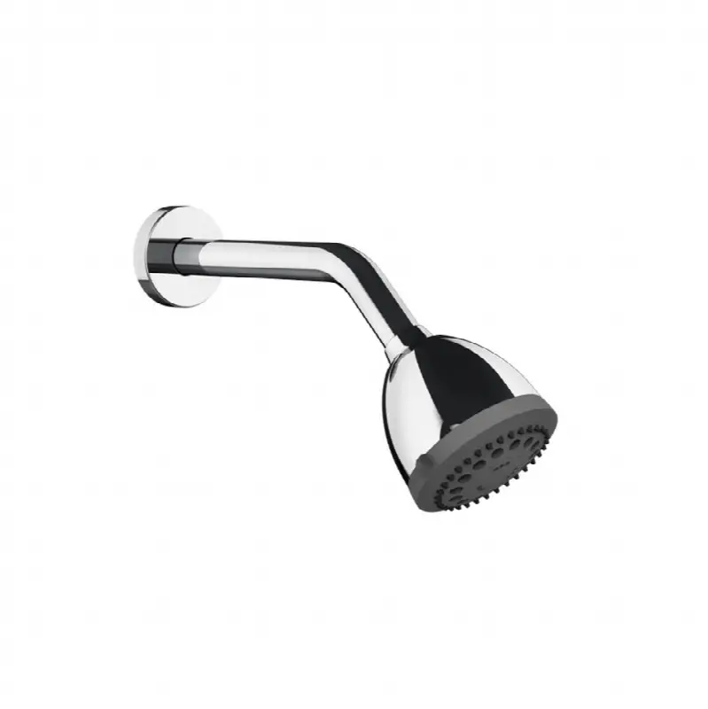 Wall-mounted adjustable multi-function shower head with arm