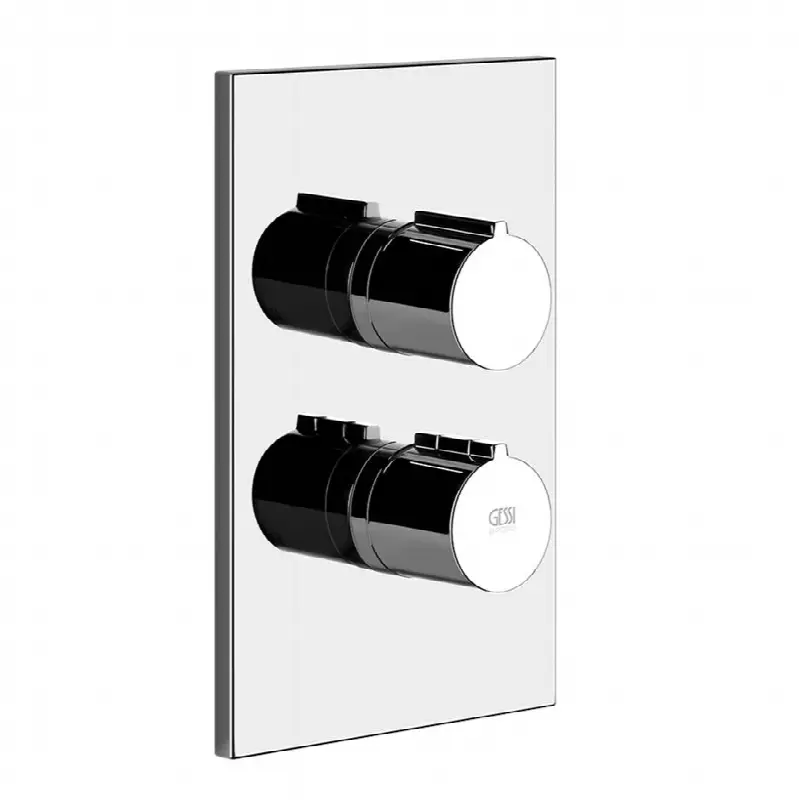 TRIM PARTS ONLY External parts for 2-way thermostatic diverter and volume control