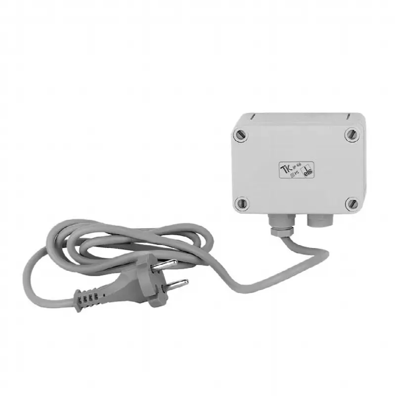 Power supplier for separate control as an alternative to the battery supplied in the standard version