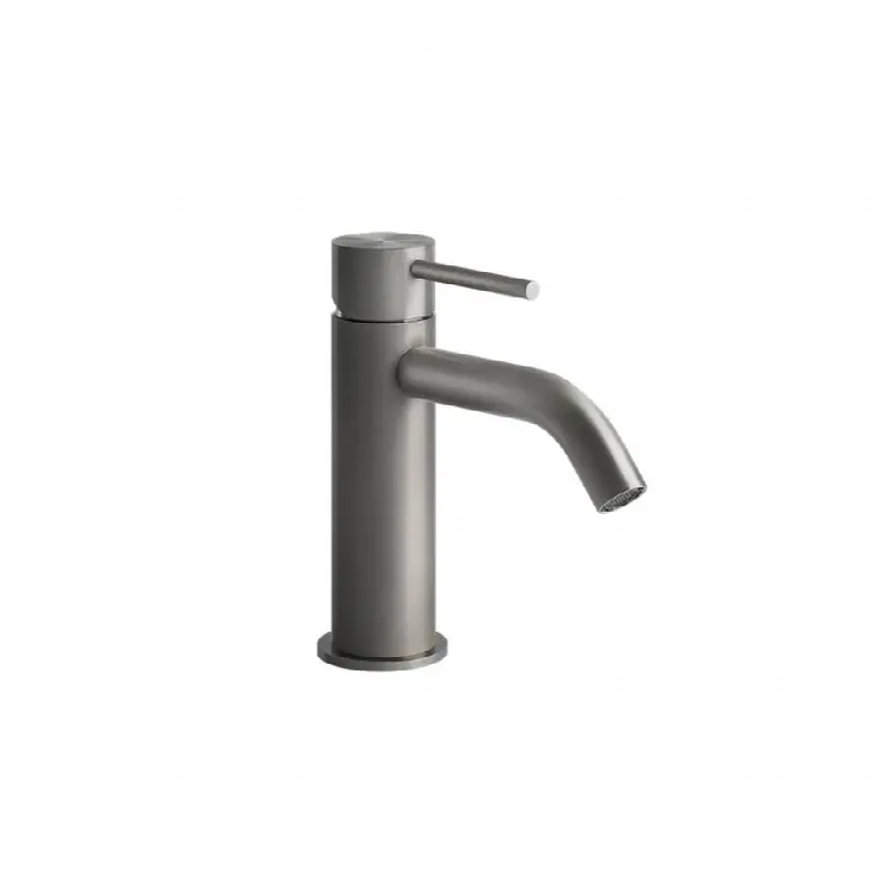 Single lever washbasin mixer without pop-up assembly