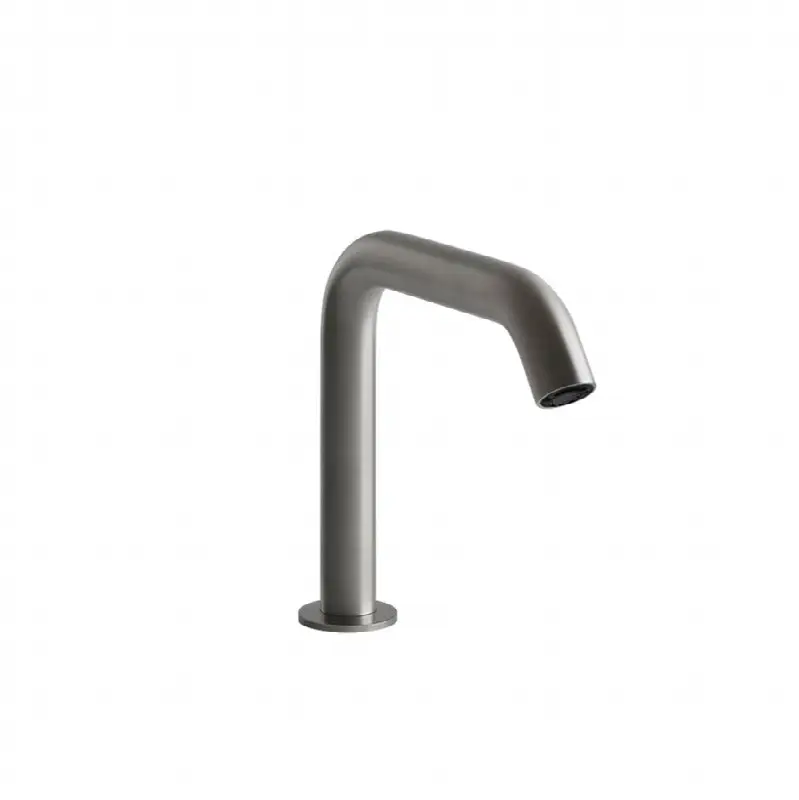 Electronic basin mixer with temperature and water flow rate adjustment through under-basin control. FLESSA