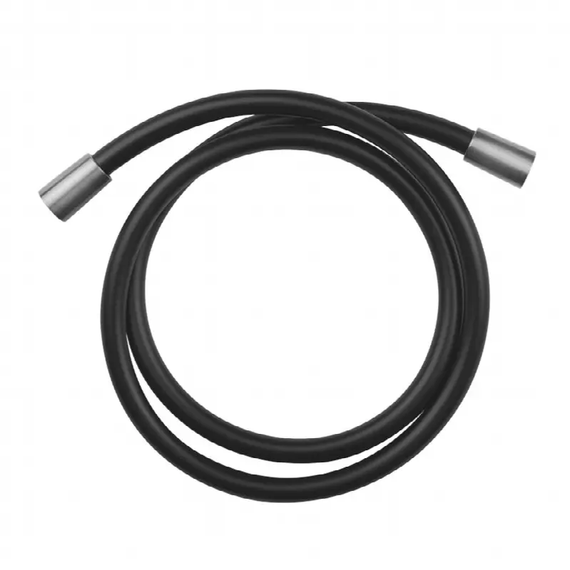 59" black flex hose with options to change the metal ends with desired finish