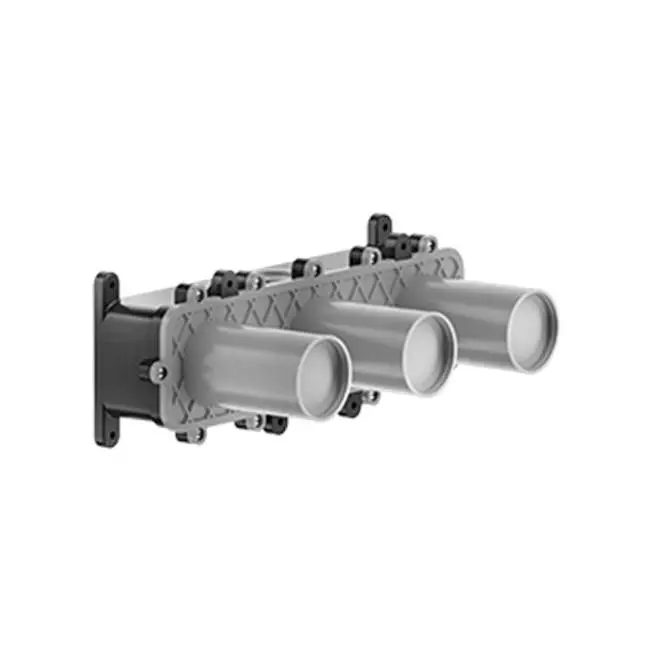 Wall-mounted bath mixer control rough valve