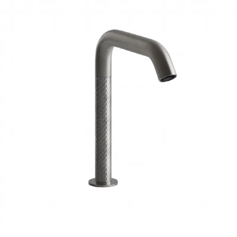 Electronic basin mixer with temperature and water flow rate adjustment through under-basin control. INTRECCIO