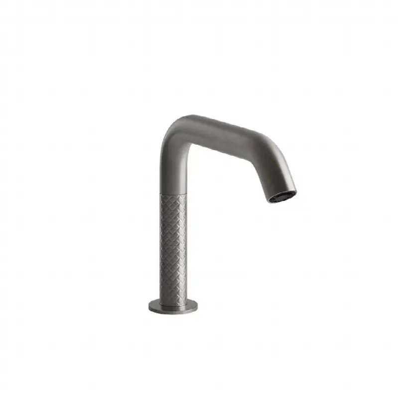 Electronic basin mixer with temperature and water flow rate adjustment through under-basin control. INTRECCIO