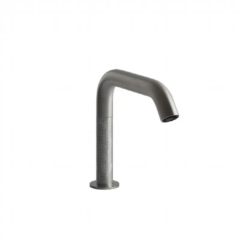 Electronic basin mixer with temperature and water flow rate adjustment through under-basin control. CESELLO