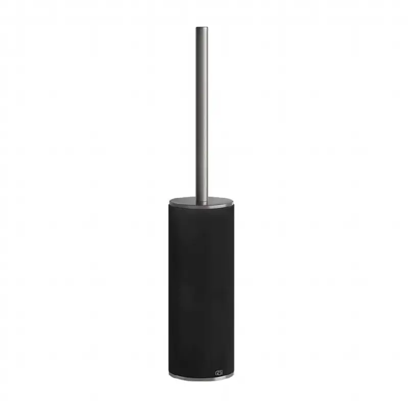 Standing brush holder, black