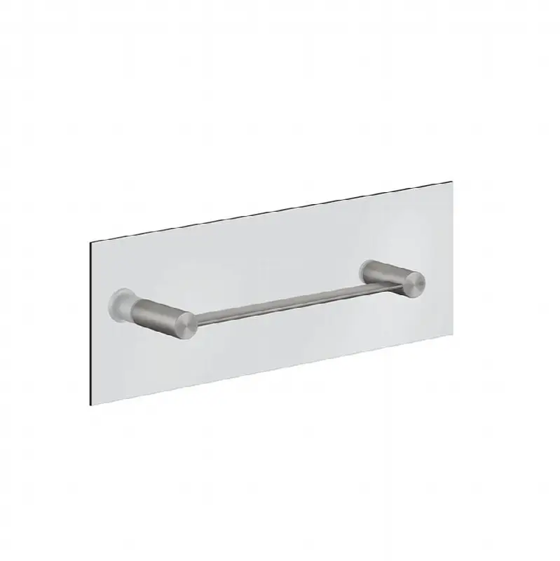 Towel rail for glass fixing - 12" length