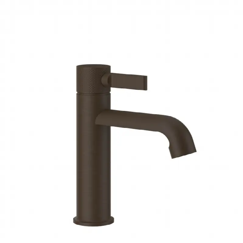 Single lever washbasin mixer without pop-up assembly
