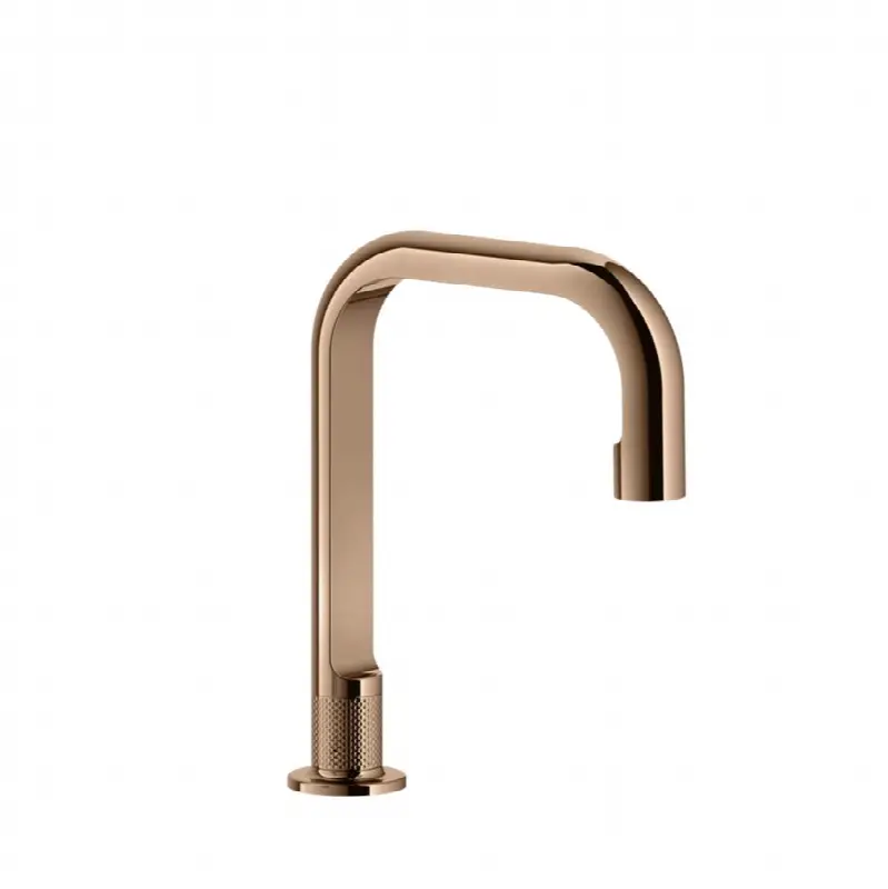 Electronic basin mixer with temperature and water flow rate adjustment through under-basin control