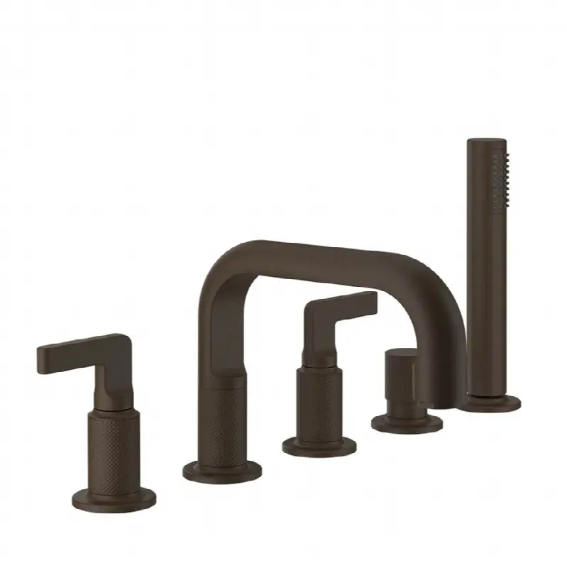 Five-hole roman tub set