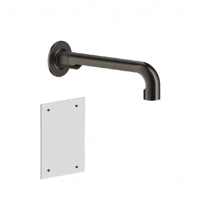 TRIM PARTS ONLY Wall-mounted electronic mixer.