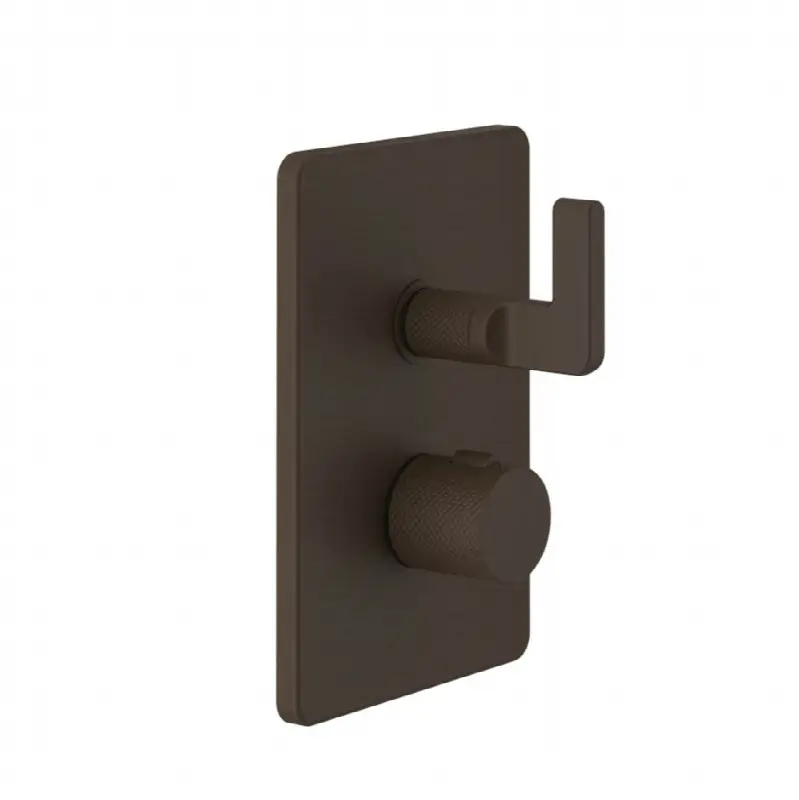 TRIM PARTS ONLY External parts for 2-way thermostatic diverter and volume control