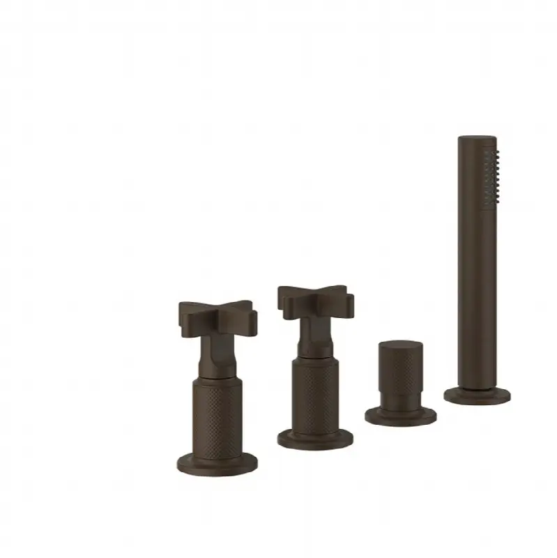 Four-hole roman tub set