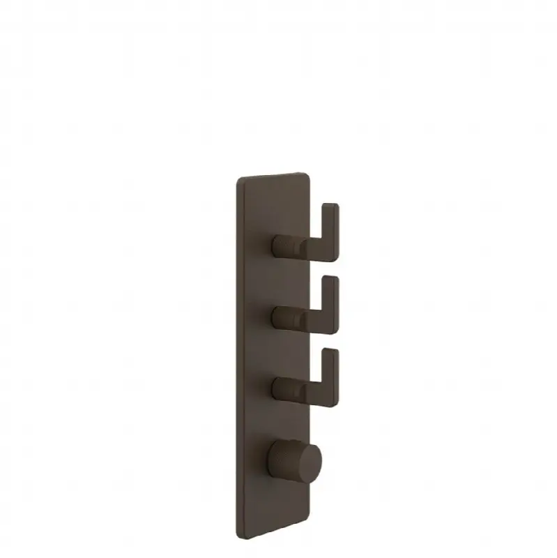 TRIM PARTS ONLY External parts for thermostatic with 3 volume controls
