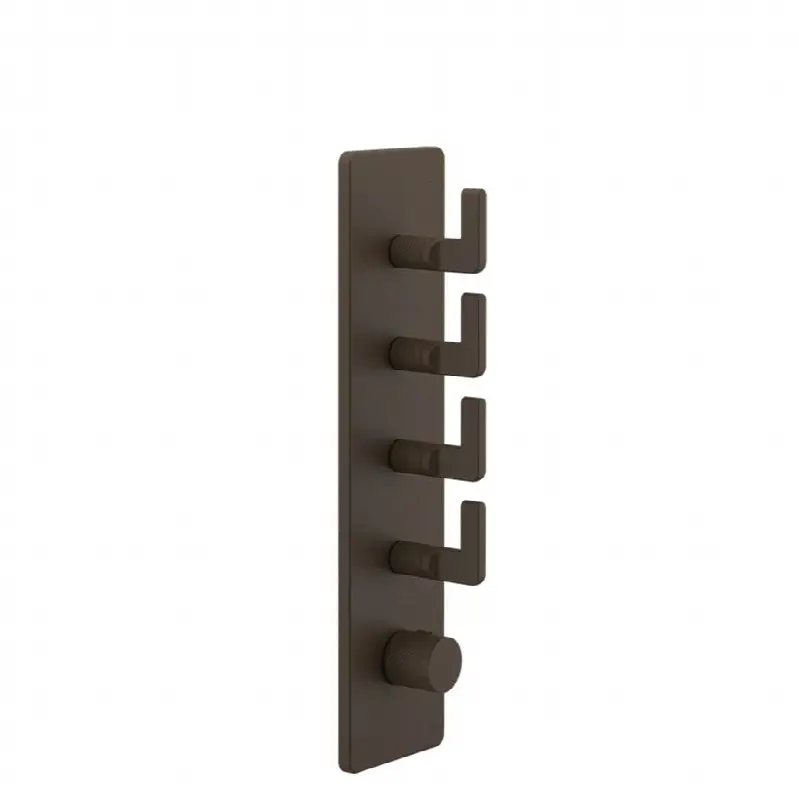 TRIM PARTS ONLY External parts for thermostatic with 4 volume controls