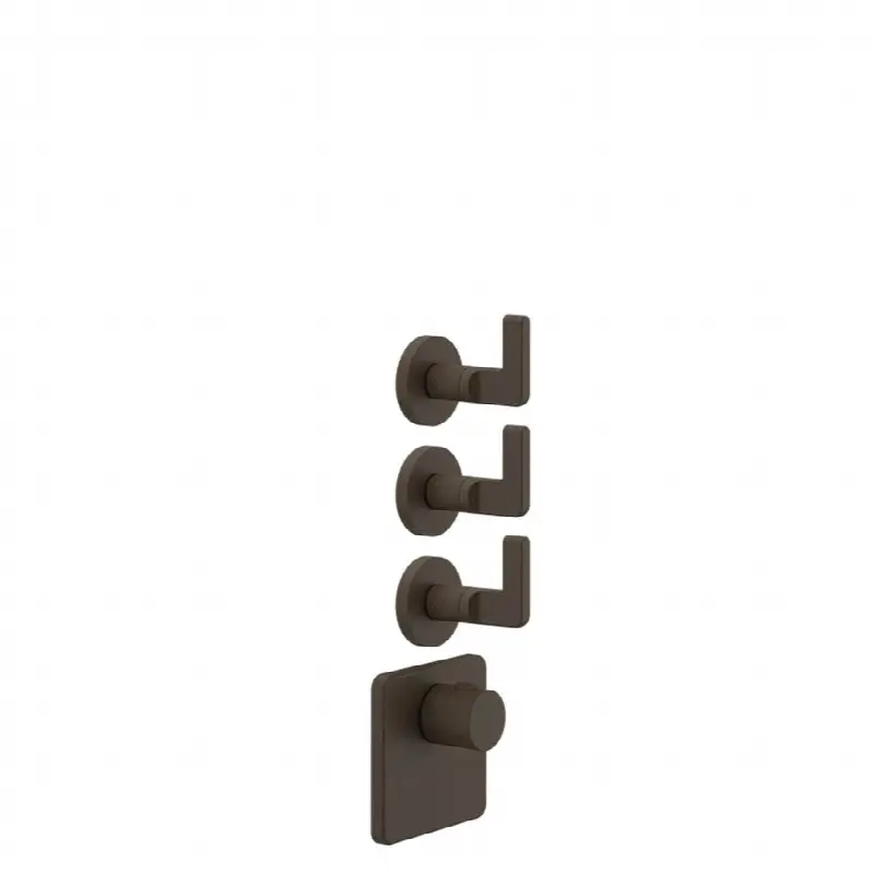 TRIM PARTS ONLY External parts for thermostatic with 3 volume controls