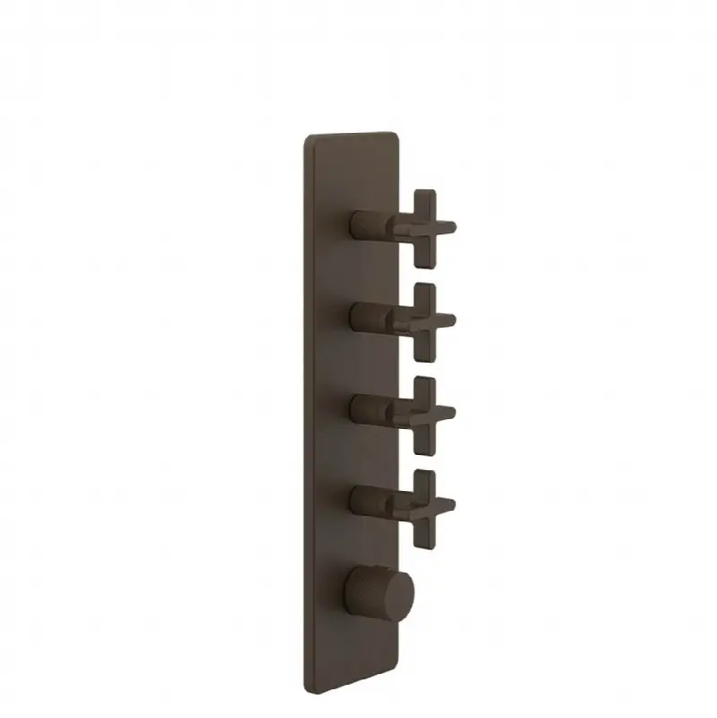 TRIM PARTS ONLY External parts for thermostatic with 4 volume controls