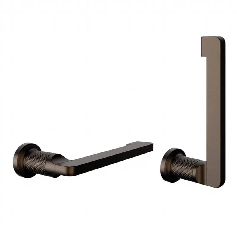 Paper-roll holder for horizontal/vertical installation.