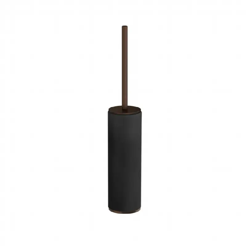 Standing brush holder, black