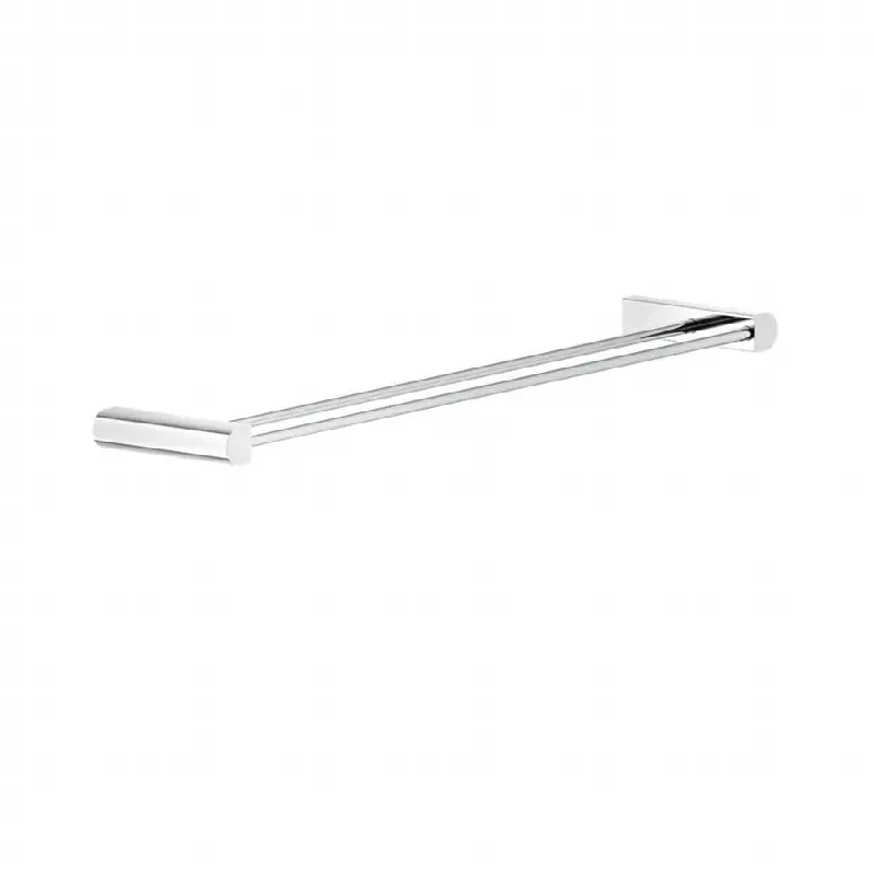 24" double wall mounted towel rail.