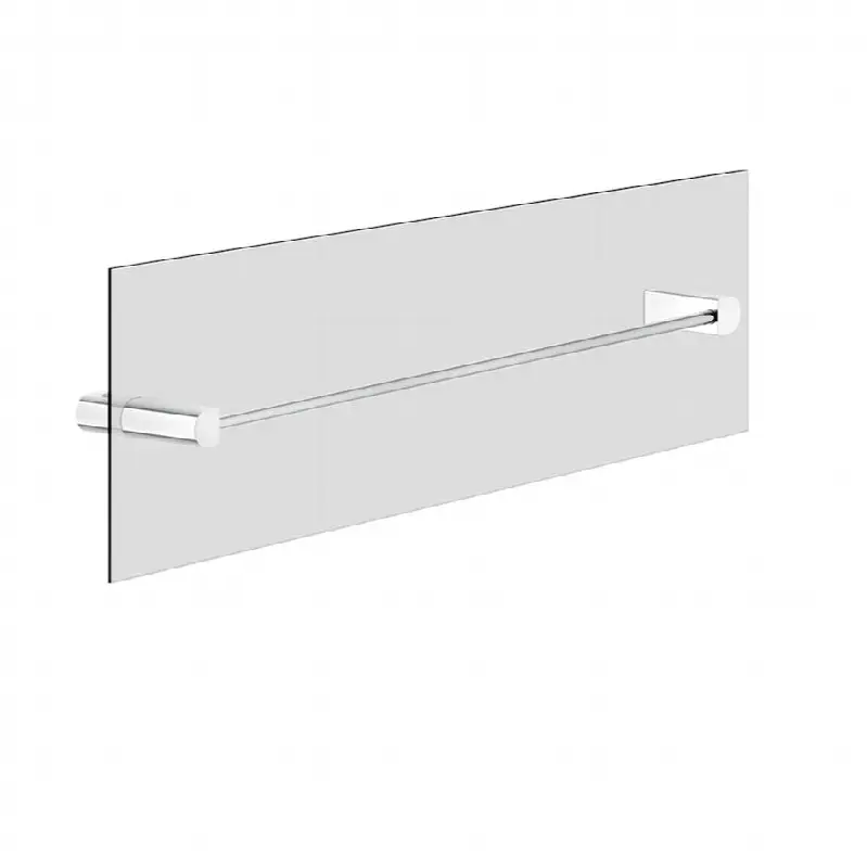18" towel rail for glass fixing