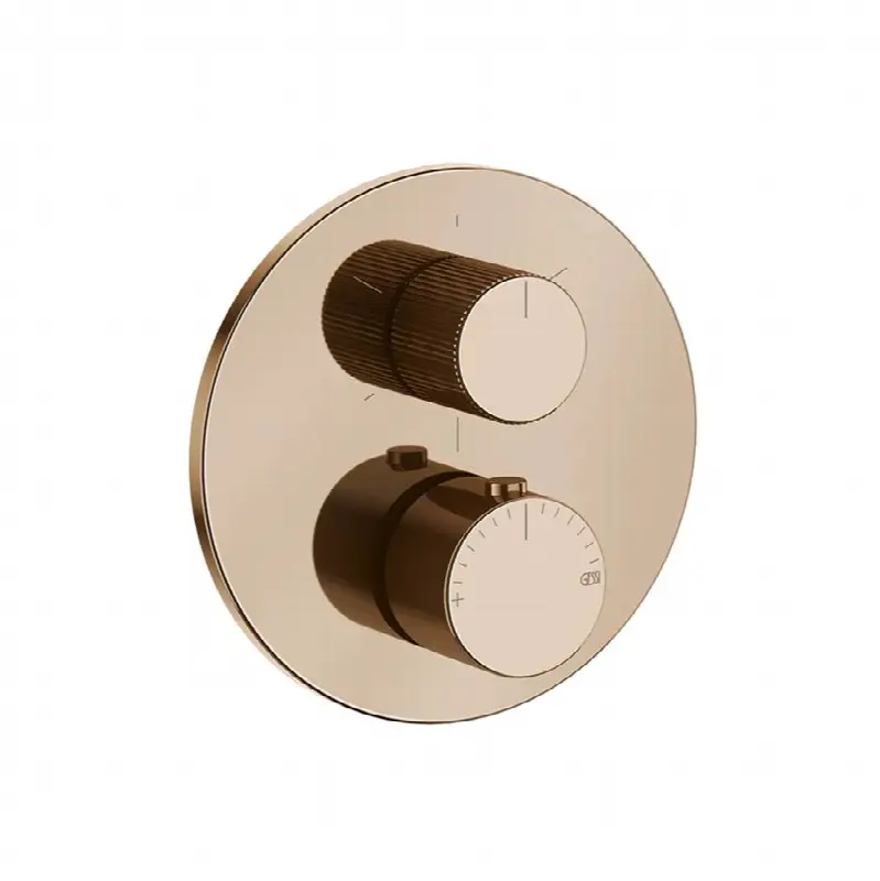 TRIM PARTS ONLY External parts for 3-way diverterthermostatic and volume control RIGATO.