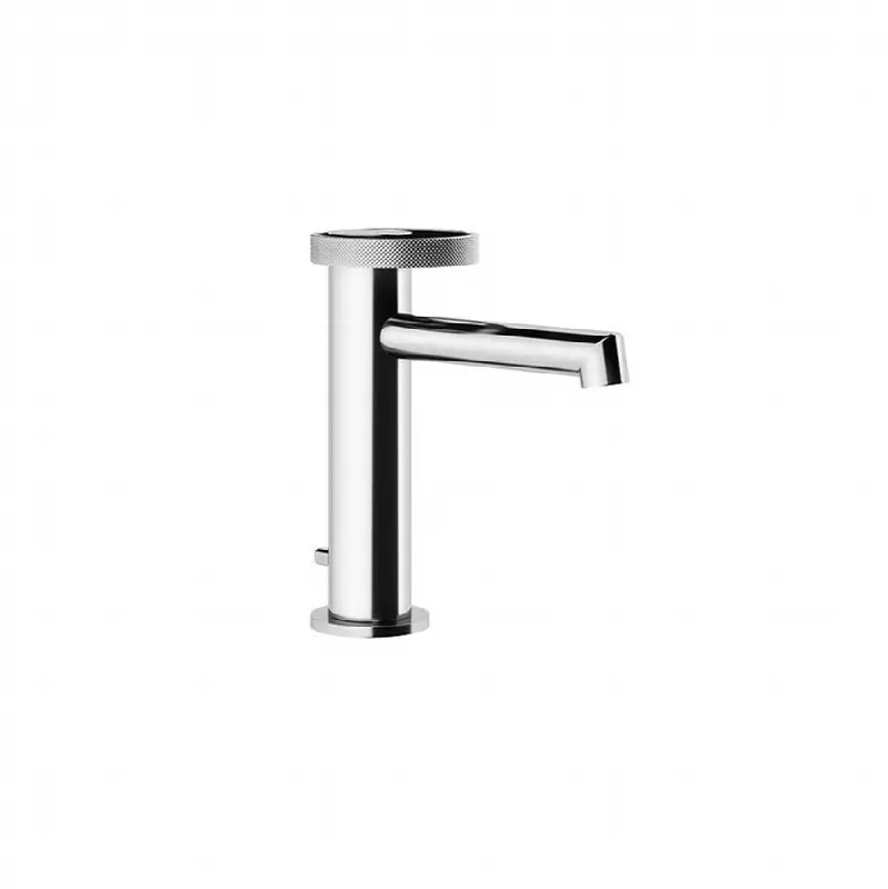 Single lever washbasin mixer with pop-up assembly