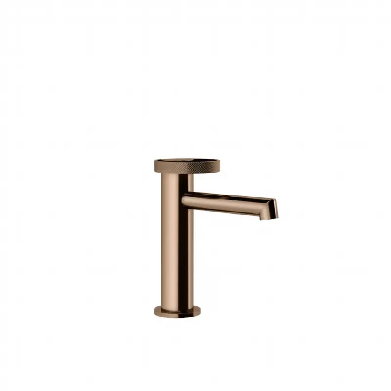 Single lever washbasin mixer without pop-up assembly