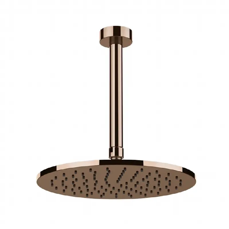 Ceiling-mounted, shower head with arm, custom length